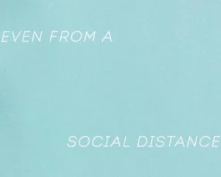 From A Social Distance Thinking of You Greeting Card