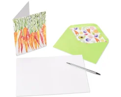 Fruits and Vegetables Thank You Boxed Blank Note Cards with Envelopes, 20-Count