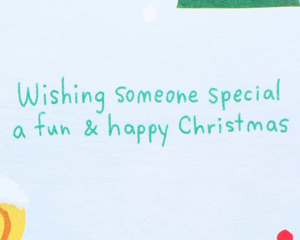 Fun & Happy Christmas Greeting Card