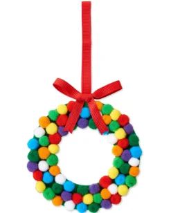 Fun & Joy Christmas Greeting Card with Detachable Ornament