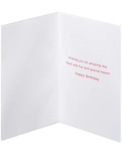 Fun and Special Treats Disney Birthday Greeting Card