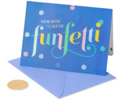 Funfetti Happy Birthday Greeting Card