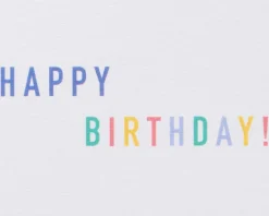 Funfetti Happy Birthday Greeting Card