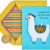 Funny Llama Funny Graduation Greeting Card