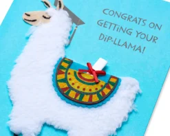 Funny Llama Funny Graduation Greeting Card