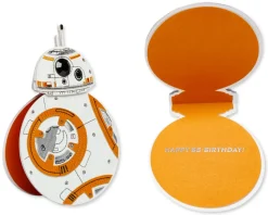 Funny Star Wars Birthday Greeting Card Bundle, 3-Count