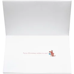 Furry Christmas to You Dog Christmas Greeting Card