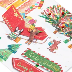 Furry Christmas to You Dog Christmas Greeting Card