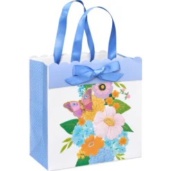 Garden Butterfly 8.5″ Medium Gift Bag, 1 Bag