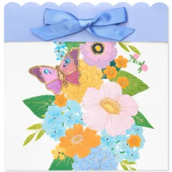 Garden Butterfly 8.5″ Medium Gift Bag, 1 Bag