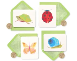 Garden Critters Keepsake Boxed Blank Cards and Envelopes, 20-Count