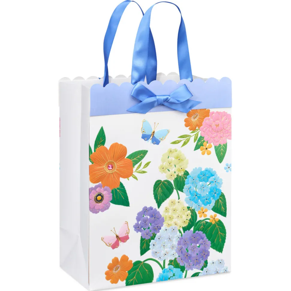 Garden Floral 13″ Large Gift Bag, 1 Bag