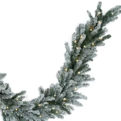 Garland Blue Spruce Frosted