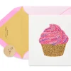 Gem Cupcake Birthday Greeting Card