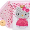 Gem Patch Hello Kitty Birthday Greeting Card