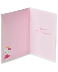 Gem Patch Hello Kitty Birthday Greeting Card