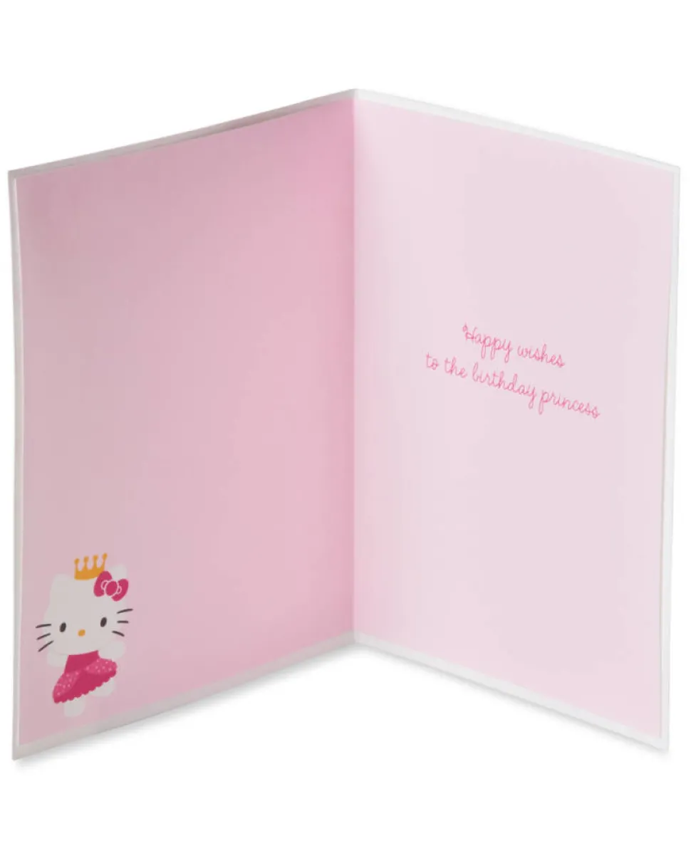 Gem Patch Hello Kitty Birthday Greeting Card