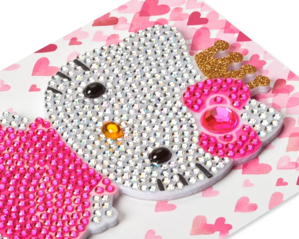 Gem Patch Hello Kitty Birthday Greeting Card