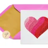 Gemmed Heart Valentine’s Day Greeting Card