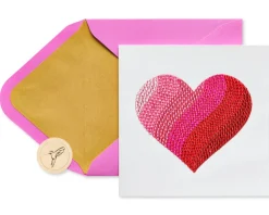 Gemmed Heart Valentine’s Day Greeting Card
