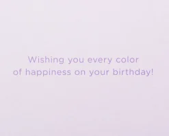 Gemmed Ice Cream Cone Birthday Greeting Card