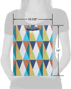 Geometric Pattern Large Gift Bag, 1 Bag
