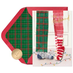 Get Merry With You Christmas Greeting Card for Husband