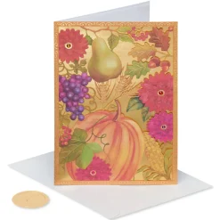 Gifts of Family and Friends Thanksgiving Greeting Card