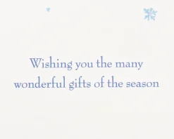 Gifts of the Season Christmas Greeting Card