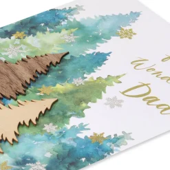 Gifts of Warmth, Generosity, and Love Christmas Greeting Card for Dad