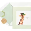 Giraffe Baby Shower Greeting Card