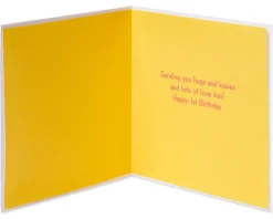 Giraffe 1st Birthday Greeting Card