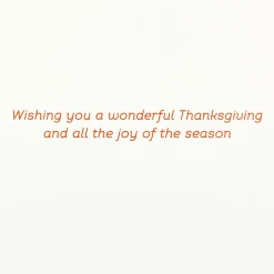 Give Thanks Thanksgiving Greeting Card