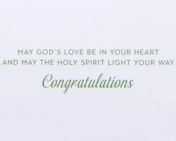 God’s Love Confirmation Greeting Card