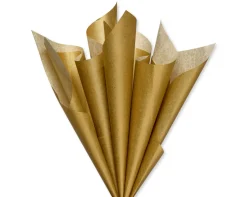 Gold Tissue Paper, 4-Sheets