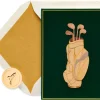 Golf Bag Birthday Greeting Card