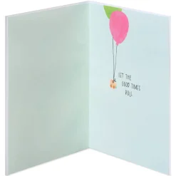 Good Times Roll Birthday Greeting Card