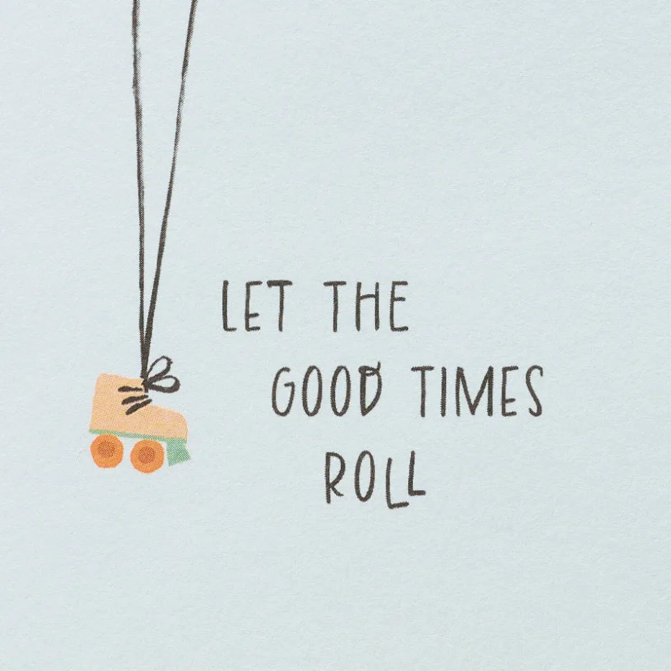 Good Times Roll Birthday Greeting Card