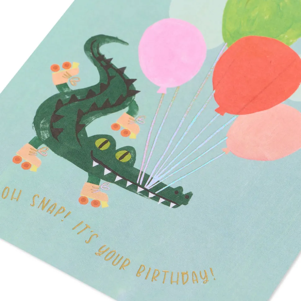Good Times Roll Birthday Greeting Card