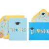 Graduation Icons Thank You Boxed Blank Note Cards with Envelopes, 20-Count
