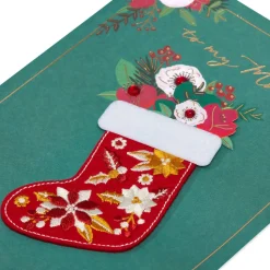 Grateful for the Memories We Made Christmas Greeting Card for Mom