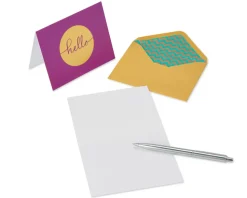 Handlettered Boxed Blank Note Cards, 20-Count
