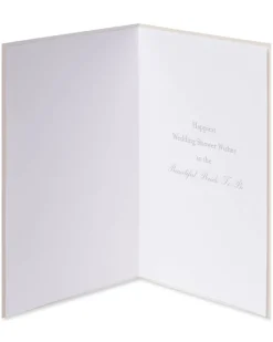 Handmade Bridal Gown Wedding Shower Greeting Card