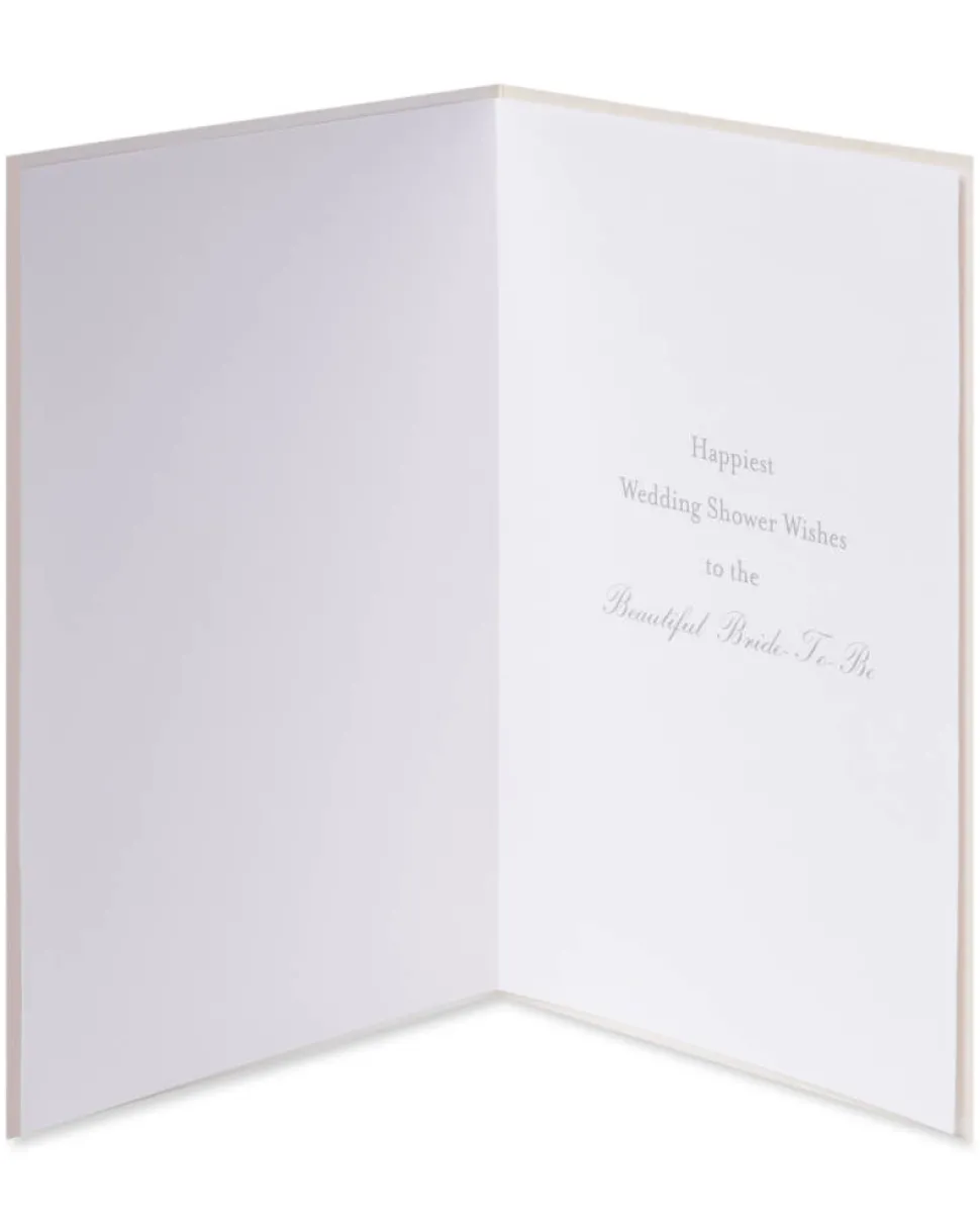 Handmade Bridal Gown Wedding Shower Greeting Card