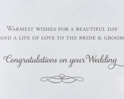 Handmade Bride And Groom Wedding Greeting Card