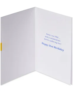 Hangover Recovery Kit 21st Birthday Greeting Card