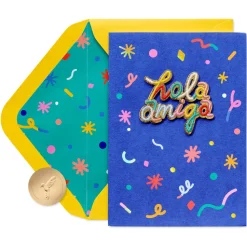 Happiest of Birthdays Spanish Birthday Greeting Card