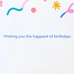 Happiest of Birthdays Spanish Birthday Greeting Card