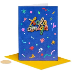 Happiest of Birthdays Spanish Birthday Greeting Card