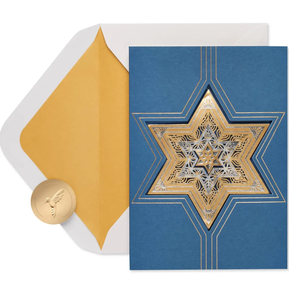 Happiness and Light Hanukkah Greeting Card